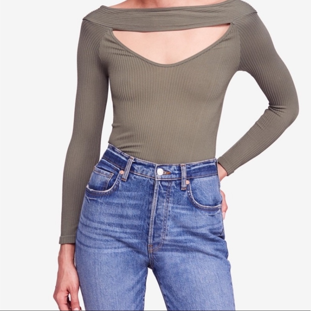 NWT off the shoulder free people top